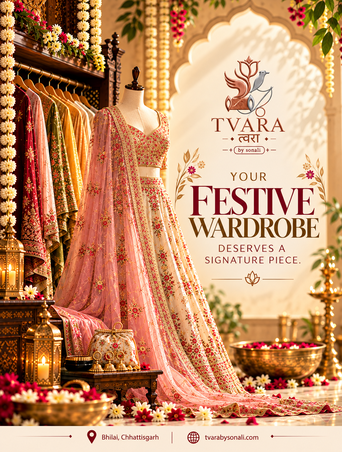 Behind the TVARA Festive Collection Atelier